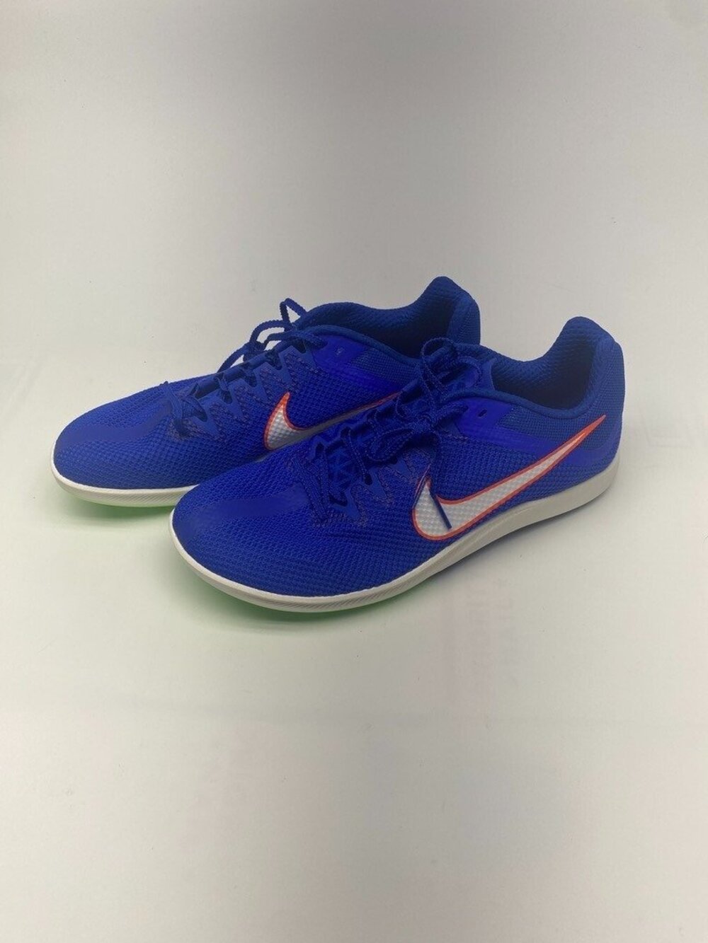 Nike Zoom Rival Distance Track Shoes With Spikes Blue Men's Size 11.5